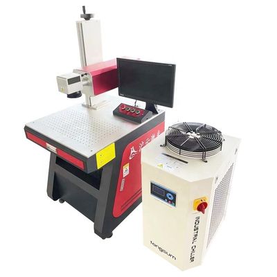 10w 20w 30w 50w CNC лазерная машина для гравировки металлической плиты и пластиковых ювелирных изделий