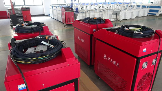 Непрерывная волна 1000W 1500W 2000W 3000W портативная портативная волокна лазерная сварочная машина