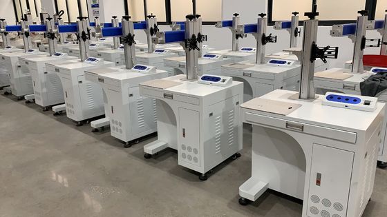Металлический шкаф Лазерная гравировка машина 30w 50w для маркировки логотипа на металле и неметале