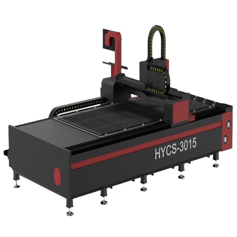 Raycus IPG Source Gantry Type Fiber Laser Cutting Machine 3015 1-6KW для резки